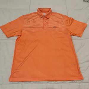 Greg Norman Orange Golf Shirt
